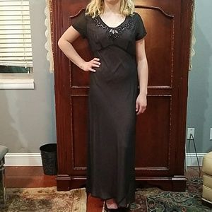 Floor length dress